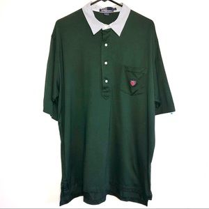 Vintage POLO Ralph Lauren Golf Shirt Green XL